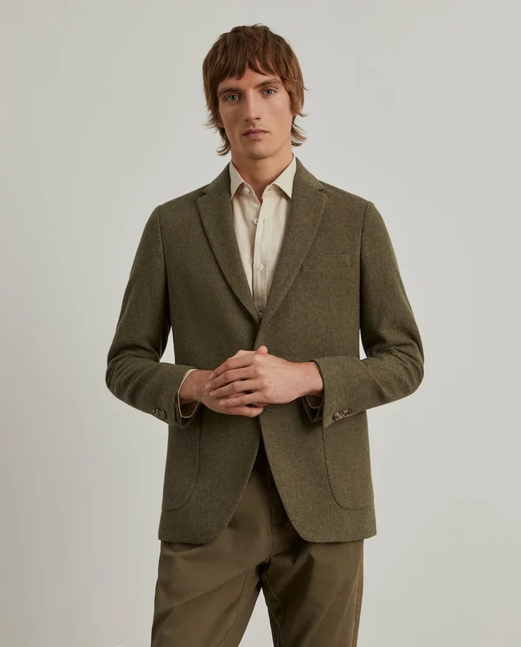 Trajes de hombre de El Corte Inglés a precios increíbles en su web 6 Americana cruzada verde el corte inglés