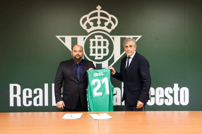 OROC Fibra y Móvil refuerza su compromiso con el deporte al convertirse en patrocinador oficial del Club Real Betis Baloncesto