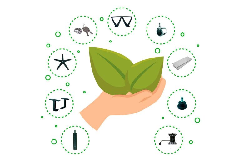 Repuestos para sillería y armarios, la solución sostenible de Mercaoficina