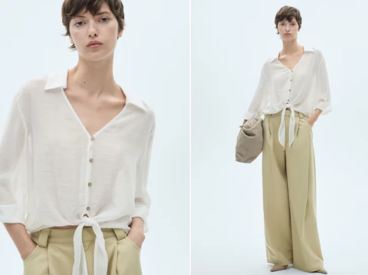 5 blusas de Mango que son holgadas y frescas, ¡Perfectas para primavera!