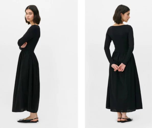 vestido holgado