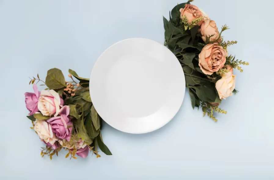 vajilla para primavera