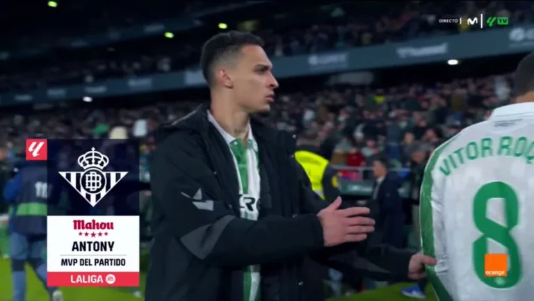 Así está el fichaje en propiedad de Antony por el Betis