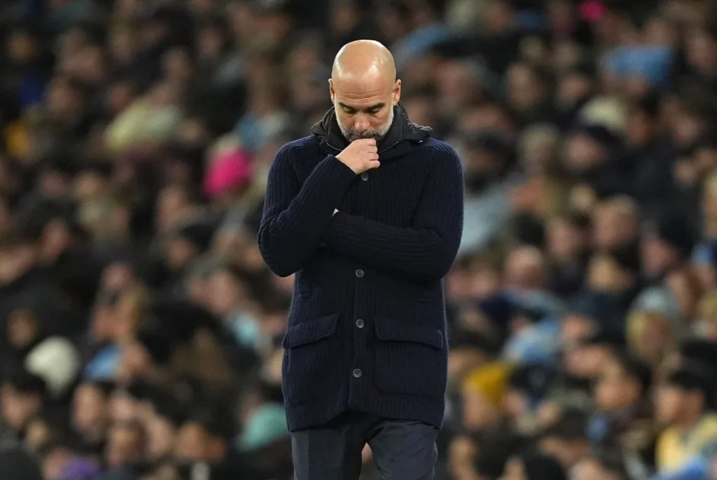 Guardiola saca su versión más imponente en la previa del Real Madrid - Manchester City 34 Bellingham