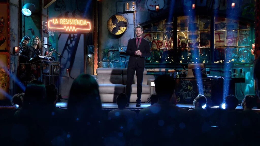 Cómo se defendió Juanma Castaño. Fuente: Imagen de Movistar Plus