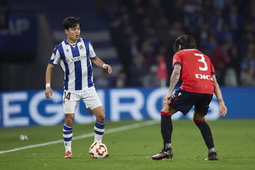 Take Kubo cambia de representante y en Anoeta se temen lo peor. Fuente: Agencias