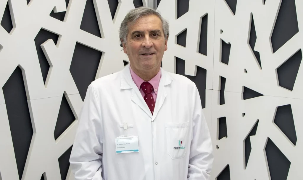 Dr. Alfredo Yoldi endocrino de Policlinica Gipuzkoa del Grupo Quironsalud