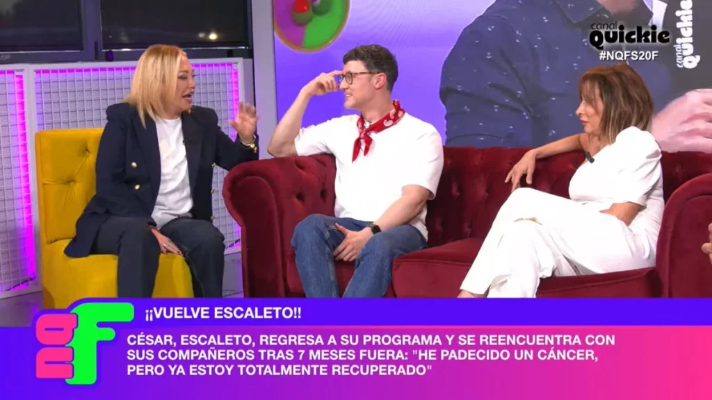 El apoyo de Belén Esteban a Escaleto. Fuente: Imagen de X (@FansNQFShhh) / X)