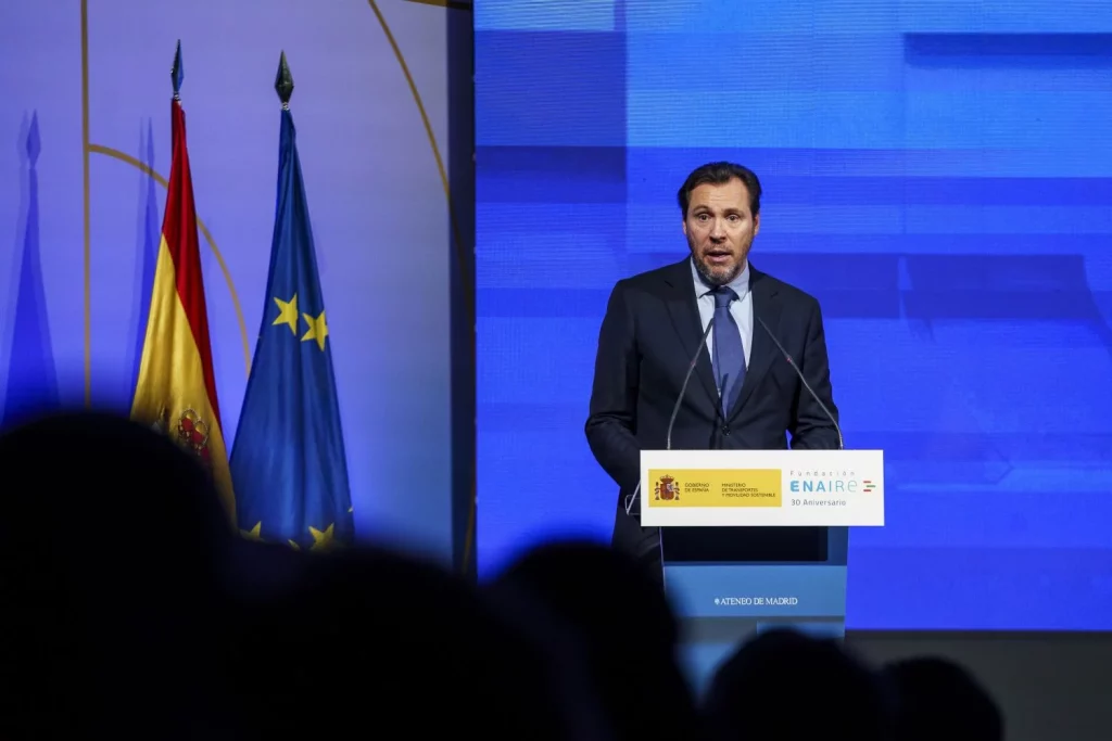 EuropaPress 6511570 ministro transportes movilidad sostenible oscar puente interviene