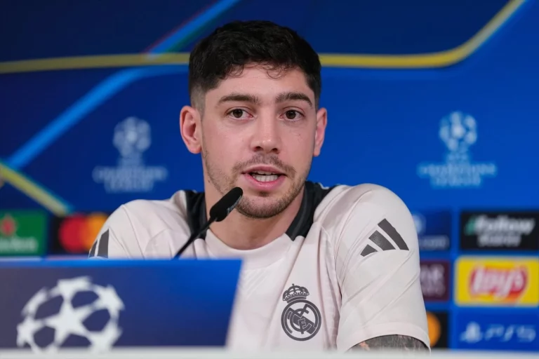 Última hora de Fede Valverde antes del derbi de Champions