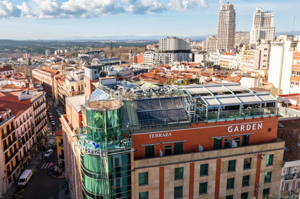 El Hotel Santo Domingo se transforma en Inhala Hotel Garden: Un nuevo icono de bienestar y sostenibilidad en Madrid 2 Inhala Hotel Garden 3