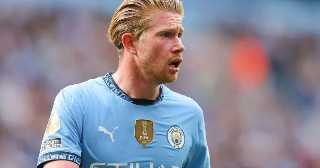 Leo Messi puede ser la llave para que Kevin de Bruyne plante a Arabia y se vaya a la MLS. Fuente: Premier League