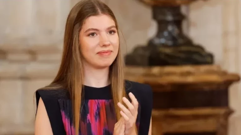 La infanta Sofía y el controvertido vídeo de TikTok que un compañero de Gales le ha enseñado