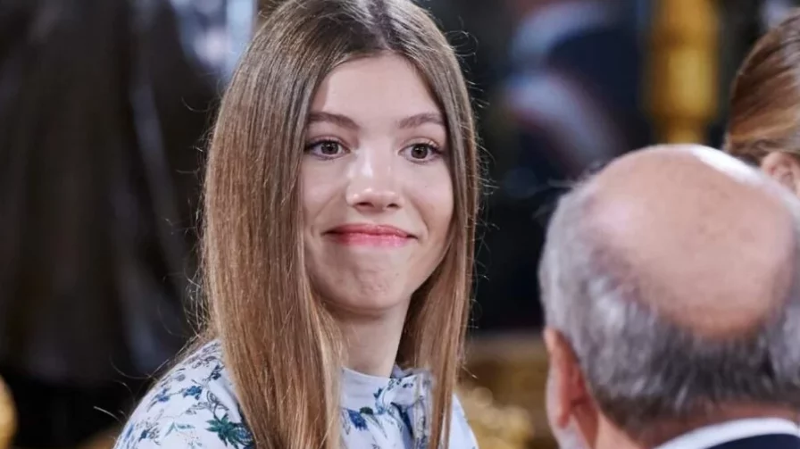 La infanta Sofía y el controvertido vídeo de TikTok que un compañero de Gales le ha enseñado