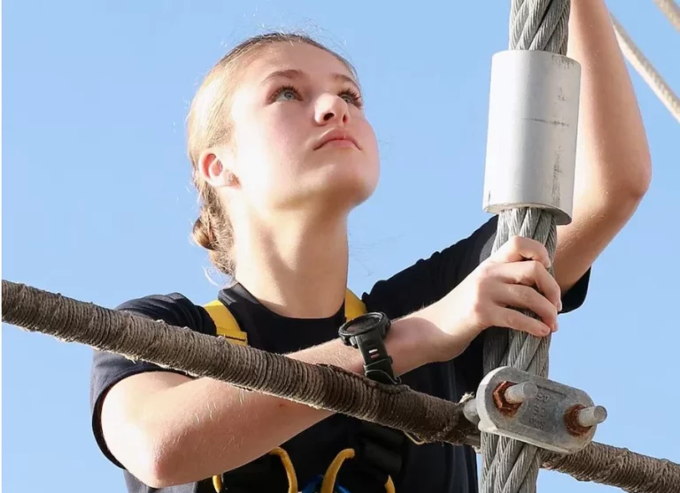 Las fotos de Leonor haciendo lo que nunca habías pensado que haría una princesa