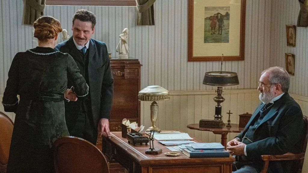 Los conflictos aumentan entre Ana, Santos y Petra. Fuente: Imagen de RTVE.es