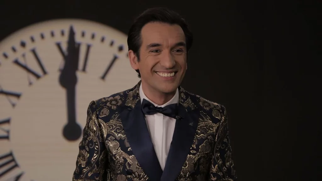 Miguel Lago en un debut que despejó (o alimentó) las dudas políticas de la audiencia. Fuente: Imagen de Telemadrid