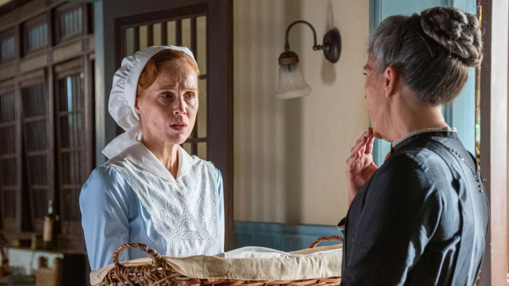 Ricardo, Ana y Pía en un conflicto por las verdades que no se dicen a Santos. Fuente: Imagen de RTVE.es