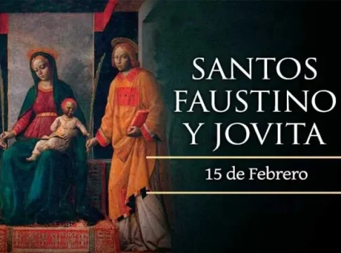San Faustino San Faustino: Santoral del día 15 de febrero del 2025