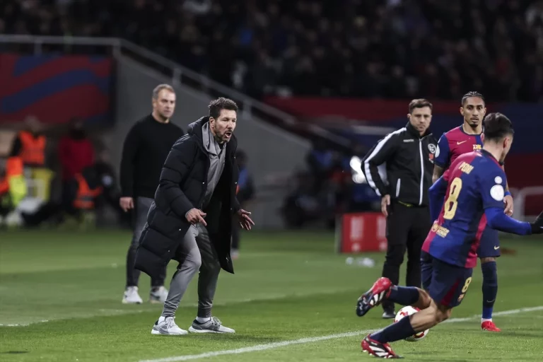 Simeone habla sin filtro de los errores del Atlético en Montjuic