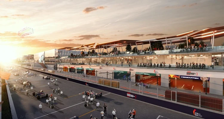 Render del circuito de IFEMA Madrid Fuente: IFEMA