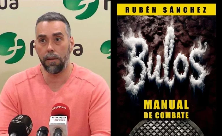 El secretario general de Facua, Rubén Sánchez, publica su cuarto libro, ‘Bulos: Manual de Combate’