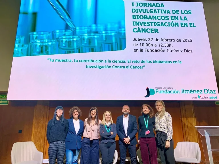 La Fundación Jiménez Díaz celebra su primera jornada divulgativa sobre el papel de los biobancos en la investigación oncológica