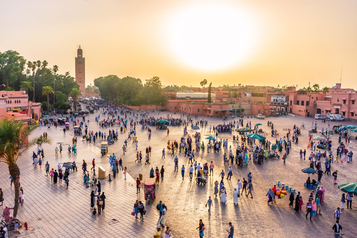 DEST MAROCCO MARRAKESH JEMAA EL FNAA GettyImages 1367585165 Universal Within usage period 86566