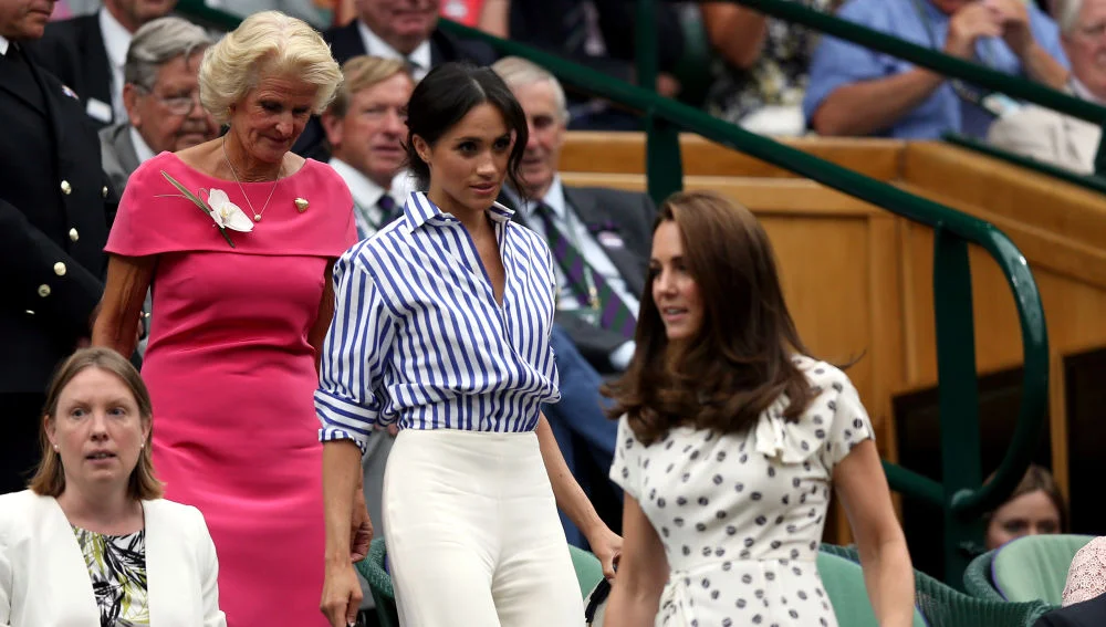 El encuentro incómodo entre Kate Middleton y Meghan Markle