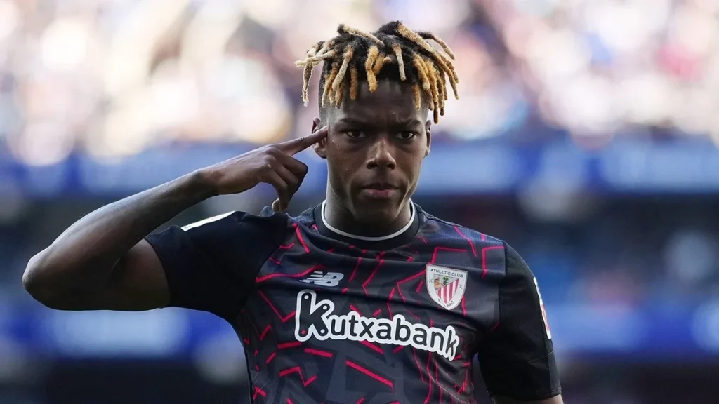 Nico Williams duda tras el último ofertón: le pagan el doble que el FC Barcelona 1 Nico Williams hace temblar a Osasuna: el Athletic dispuesto a todo Fuente: LaLiga