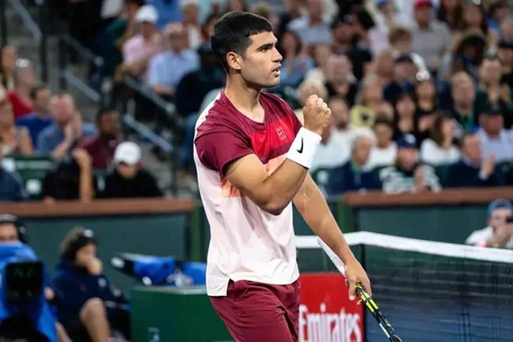 El mensaje aterrador de Carlos Alcaraz antes de las semifinales de Indian Wells Fuente: BNP Paribas Indian Wells