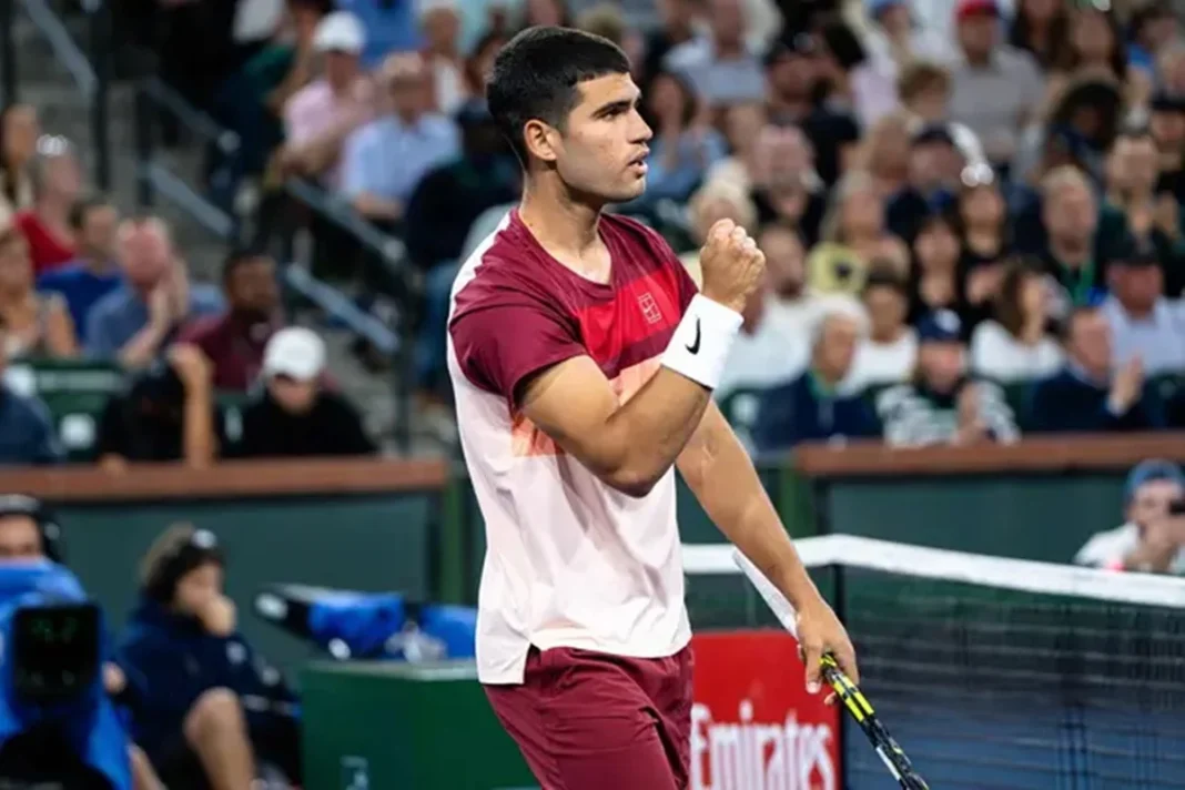El mensaje aterrador de Carlos Alcaraz antes de las semifinales de Indian Wells Fuente: BNP Paribas Indian Wells