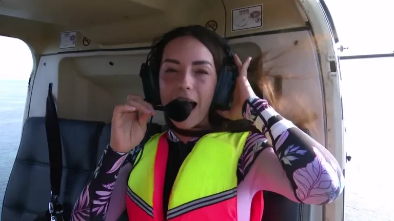 El salto récord de Anita en Supervivientes dejó a todos en shock 