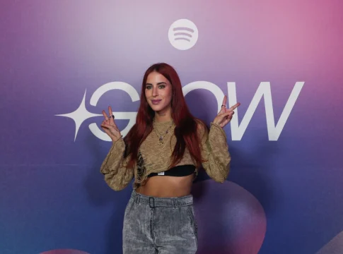 Vicco en un evento de Spotify. Fuente: Agencias