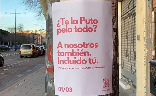 Puto cafe publicidad