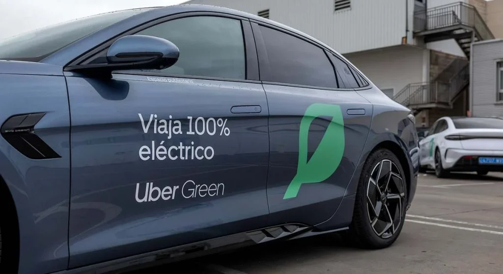 Vehículo de Uber