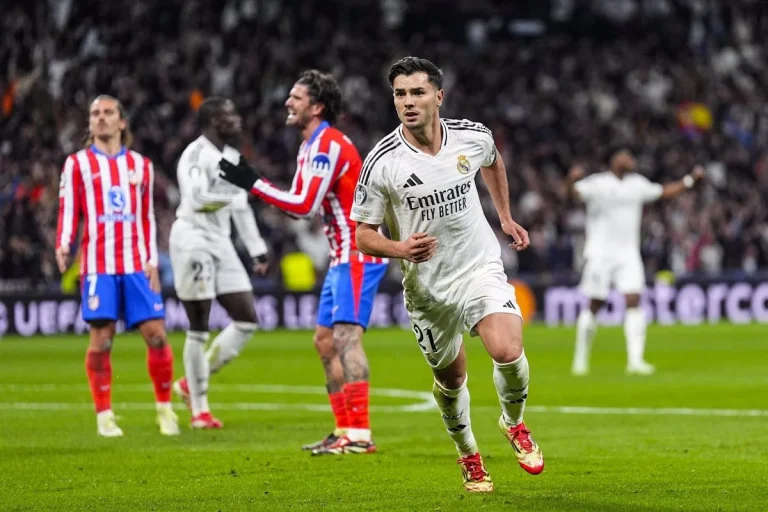 Brahim Díaz da ventaja al Real Madrid frente a un combativo Atlético