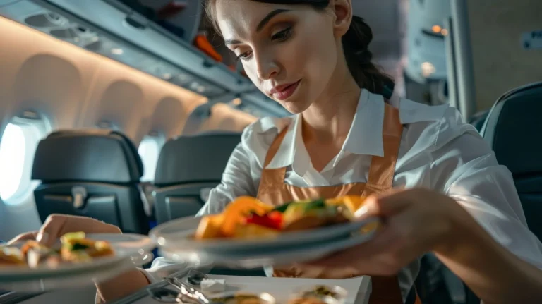 Cómo conseguir comida gratis de clase ‘business’ en el avión, según una azafata