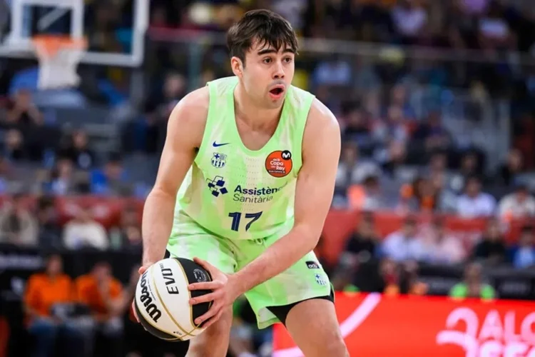 Juan Núñez avisa al FC Barcelona de su plan NBA 1 Juan Núñez en un partido con el FC Barcelona Básket Fuente: Agencias