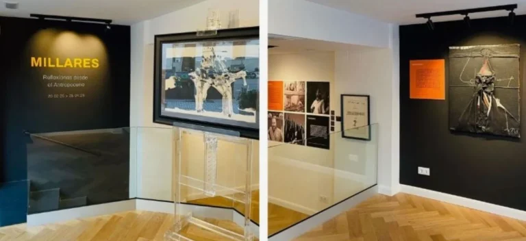 Inaugurada la exposición monográfica de Manolo Millares en Havet Gallery