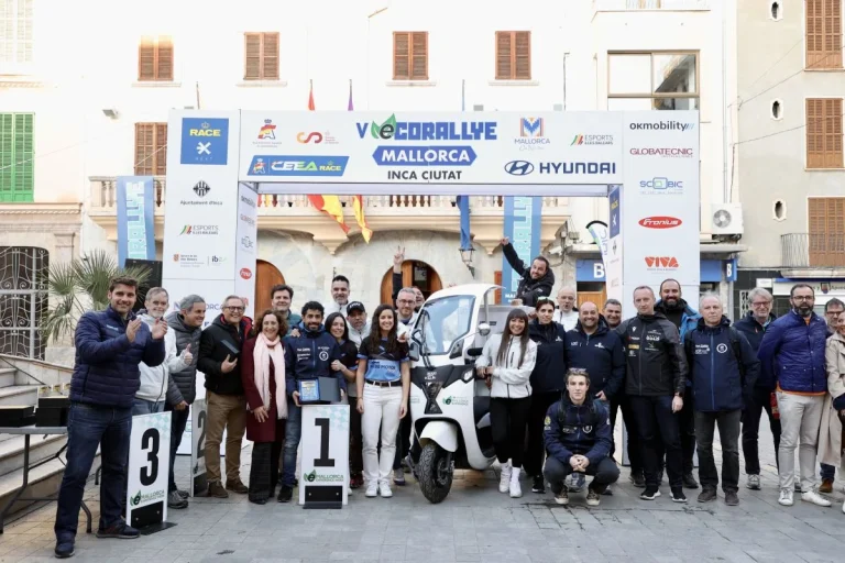 El Eco Rallye Mallorca–Inca Ciutat consolida su apuesta por la sostenibilidad en su quinta edición