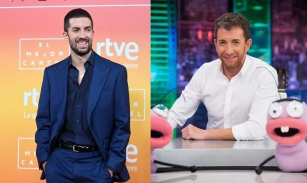 Broncano ya no "se revuelve" contra 'El Hormiguero' 2 David Broncano y Pablo Motos, presentadores de 'La Revuelta' y 'El Hormiguero'