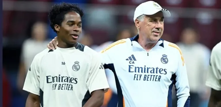El cara a cara de Endrick con Ancelotti: estremecedor