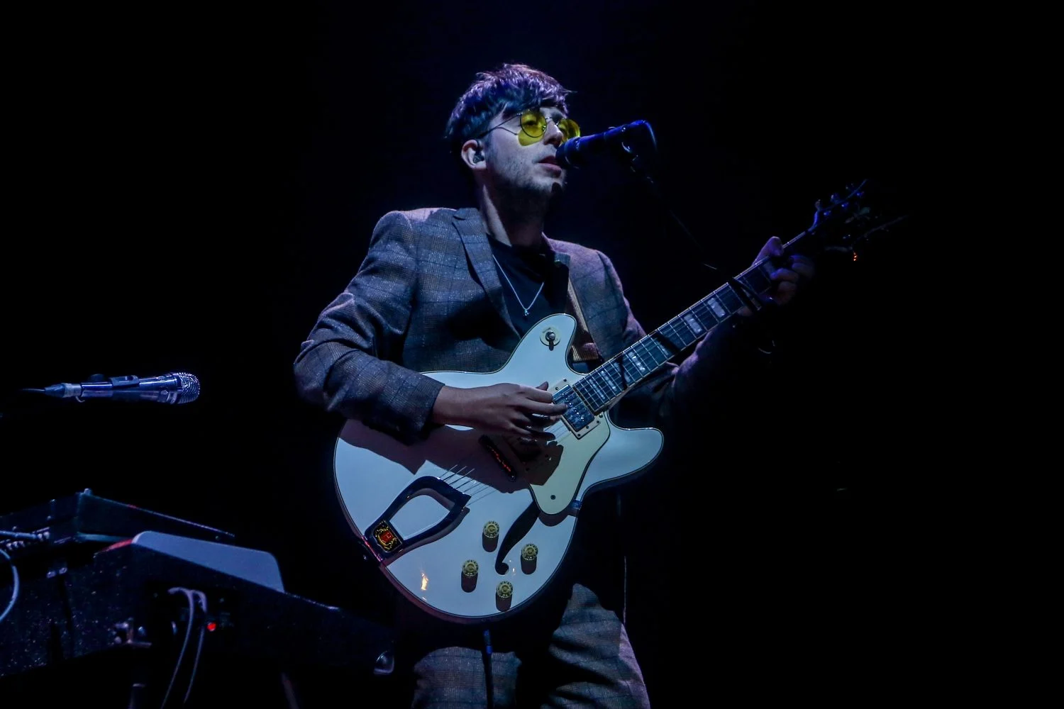 Víctor de Rufus T. Firefly en vivo. Fuente: Agencias