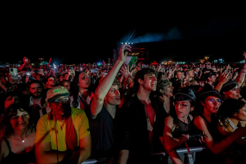 Ambiento en uno de los conciertos del Mad Cool. Fuente: Angencias