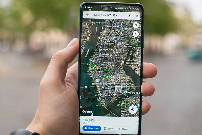 INFORMACIÓN SOBRE BARES Y RESTAURANTES EN GOOGLE MAPS
