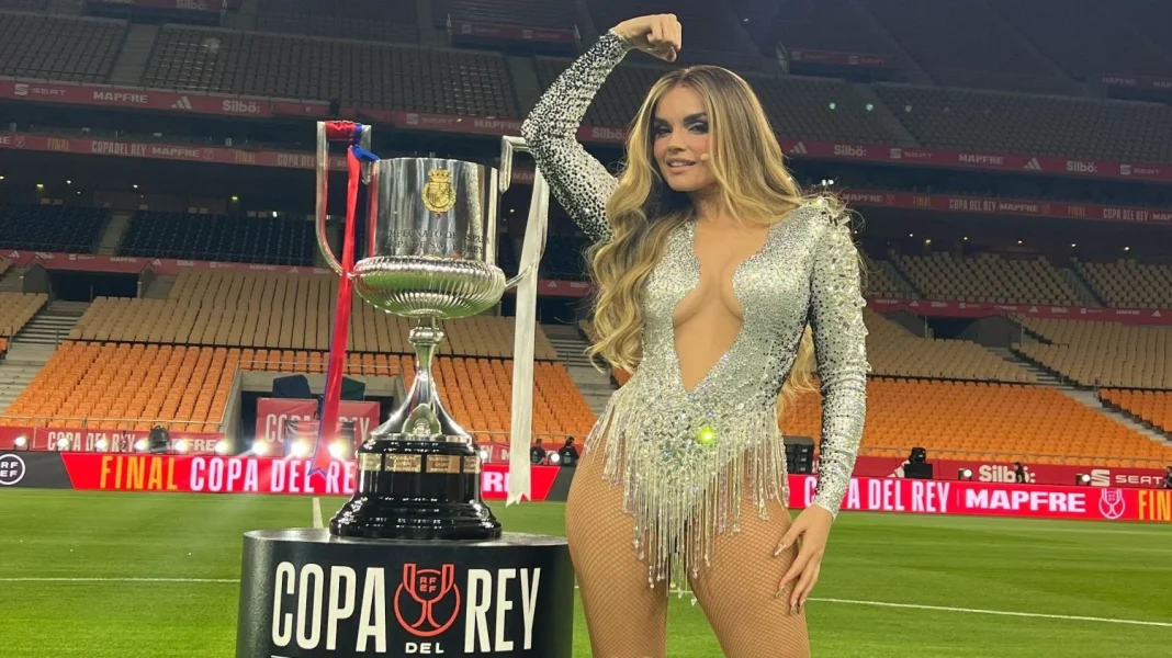 La «actuación» de Melody que nunca fue en la Copa del Rey