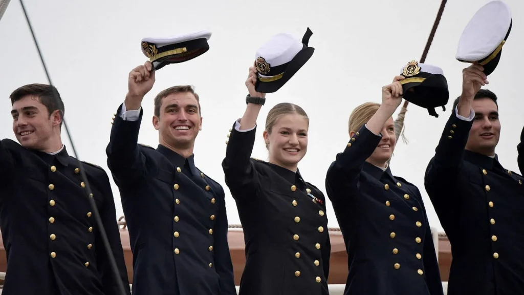 La dura travesía de Leonor en Elcano