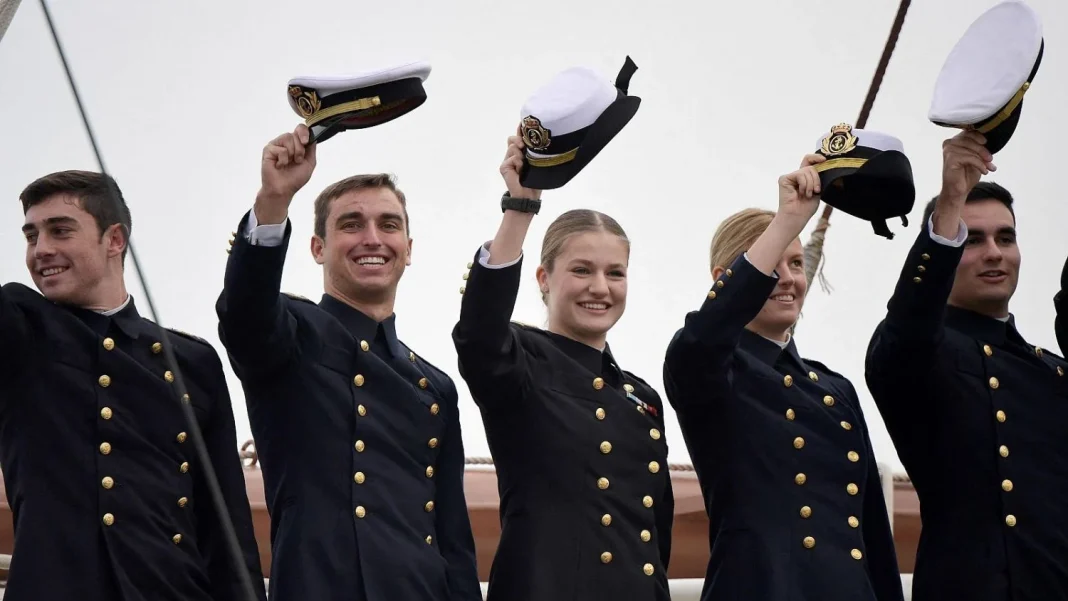 La dura travesía de Leonor en Elcano