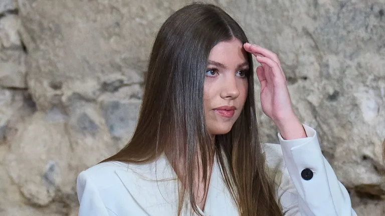 La infanta Sofía regresó en un estado cuestionable a la Zarzuela el sábado en la madrugada  